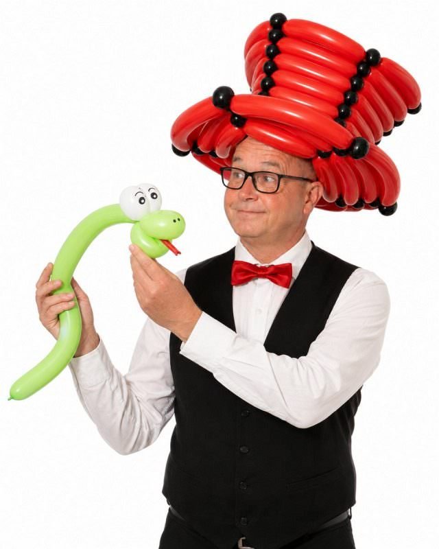 Schlange Ballonmodellieren und Ballonfiguren