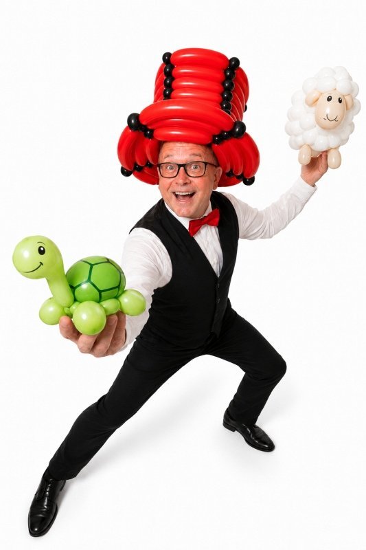 Über 25 Jahre Erfahrung als Ballonmodellierer