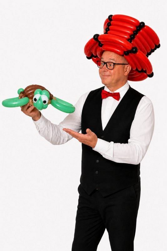 Ballonkünstler Ballonfiguren Schildkröte
