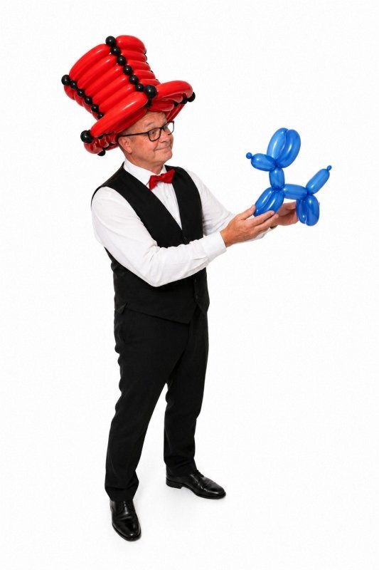 Ballonkünstler für das Stadtfest mit Ballonkünstler Markus Kaufmann