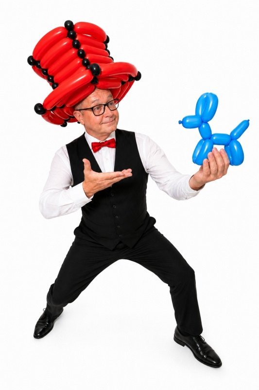 Ballonkünstler für die Hochzeit mit Ballonkünstler Markus Kaufmann